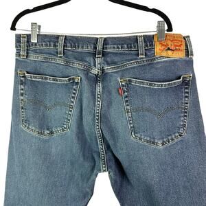 Levis 505 Jeans. Mens Size 38X30. Blue. Zipper Fly.  Vintage